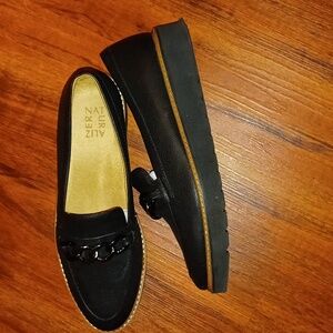 Naturalizer Womens Loafers Sz 9.5 Black